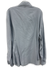 Armani Size XXL Gray Cotton Blend Abstract Button Up Men's Long Sleeve Shirt Gray / XXL