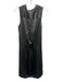 Diane Von Furstenberg Size 6 Dark Green Silk Surplice Sleeveless Dress Dark Green / 6