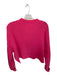 Free People Size XS Hot pink Cotton Blend Knit Mock Neck Long Sleeve Sweater Hot pink / XS