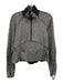 Lululemon Size 8 Grey Poly Blend Half Zip Mock Neck Thumb Holes Heathered Jacket Grey / 8