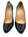 Christian Louboutin Shoe Size 41.5 Black Patent Leather Almond Toe Pumps Black / 41.5