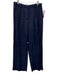 J. Crew Size 2 Navy Linen Zip & Hook Closure High Rise Semi Sheer Pants Navy / 2