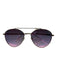 Quay Gold & Iridescent Wire Frame Tinted Aviator Sunglasses Gold & Iridescent