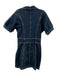Ramy Brook Size 27 Med Dark Wash Cotton Denim Contrast Stitch Paneled Dress Med Dark Wash / 27