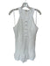 Lilly Pulitzer Size 6 White Cotton Blend Sleeveless Jaquard Faux Pearl Dress White / 6