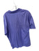 Peter Millar Size L Purple Cotton Collar 1/4 Button Men's Polo Purple / L