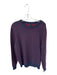 J Crew Size L Navy & Red Polyamide Blend dot pattern Crew Neck Knit Sweater Navy & Red / L