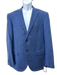 Cornelliani Blue Linen Solid 2 Button Men's Blazer Blue / 54