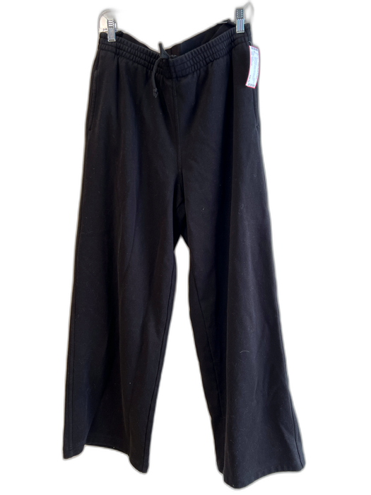 SKIMS Size Medium Black Cotton Blend Drawstring Waist Side Pocket Sweatpants Black / Medium