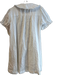 Pilcro Size Medium White Cotton & Acetate Round Container Button Down Dress White / Medium
