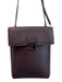 Burberry Purple Leather Cross Body Snap Closure Dust bag incl. Zip Pocket Bag Purple / NWT