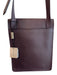 Burberry Purple Leather Cross Body Snap Closure Dust bag incl. Zip Pocket Bag Purple / NWT