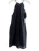 Trina Turk Size Est XS Black Nylon Blend Halter Neck Sleeveless Dress Black / Est XS