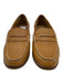 Sperry Shoe Size 7 Tan Brown Grained Leather Contrast Stitch Rubber Sole Loafers Tan Brown / 7