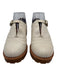 Kork-Ease Shoe Size 7 Cream White Leather Upper Buckle Straps Split Top Derby Cream White / 7