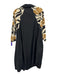 Alembika Size 1 Black, Cream & Tan Cotton Botanical Long Sleeve Dress Black, Cream & Tan / 1