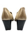 Donald J Pliner Shoe Size 10 Tan Textile Square Neck Block Heel Pumps Tan / 10