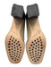 Donald J Pliner Shoe Size 10 Tan Textile Square Neck Block Heel Pumps Tan / 10