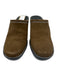 Cole Haan Shoe Size 10 Dark Green Leather Wedge Slip On Suede Shoes Dark Green / 10