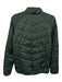 The North Face Size M Dark Green Nylon Zip Up Quilted Puffer Light Weight Jacket Dark Green / M