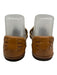 Nisolo Shoe Size 7 Light Brown Leather Rubber Sole Woven Flats Light Brown / 7