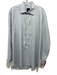 David Donahue Size 16 Blue & Tan Cotton Plaid Button up Men's Long Sleeve Shirt Blue & Tan / 16