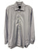 David Donahue Size 16 Purple & White Cotton Plaid Button up Long Sleeve Shirt Purple & White / 16