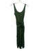 Reformation Jeans Size S Green Tencel Blend Sleeveless Midi Wrap Dress Green / S