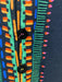 Farm Rio Size S Black & Multi Linen Blend Long Balloon Sleeve V Neck Dress Black & Multi / S