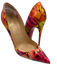 Christian Louboutin Shoe Size 38.5 Pink, Orange, Yellow Patent Leather Pumps Pink, Orange, Yellow / 38.5