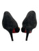 Christian Louboutin Shoe Size 37 Dark Gray Leather Suede Pointed Toe Pumps Dark Gray / 37