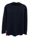 Spanx Size XS Navy Blue Polyester Blend Long Sleeve Button Up Collared Shirt Top Navy Blue / XS