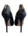 Jimmy Choo Shoe Size 40 Black Lambskin Back Zip Stilletto Pointed Toe Booties Black / 40