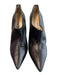 Jimmy Choo Shoe Size 40 Black Lambskin Back Zip Stilletto Pointed Toe Booties Black / 40