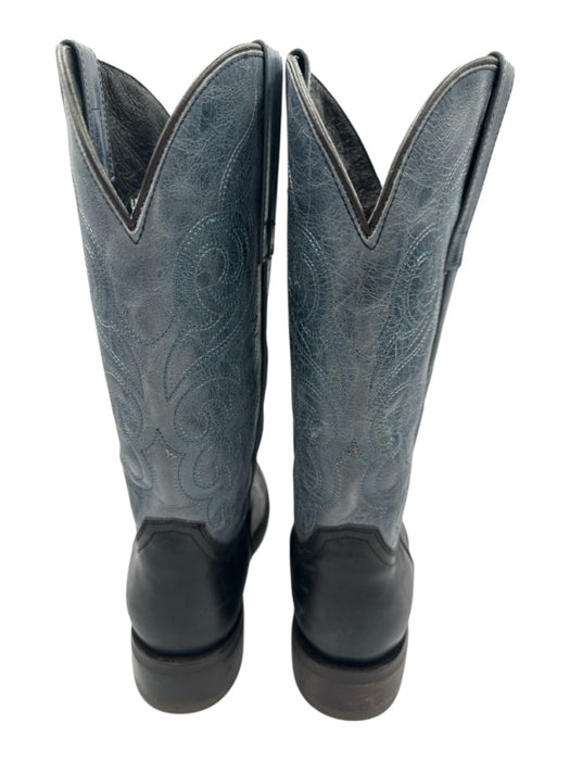 Masterson Boot Co. Shoe Size 8 Blue & Black Leather Upper Oil Resistant Boots Blue & Black / 8