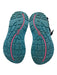 Chaco Shoe Size 8 Blue, Pink, Black Rubber Toe Strap Abstract Print Sandals Blue, Pink, Black / 8