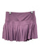 Goldhinge Size S Purple Polyester Blend Elastic Waistband Pleated Athletic Skirt Purple / S