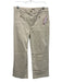J. Crew Size 29 Cream Beige Cotton Blend Patch Pocket Trouser Wide Leg Pants Cream Beige / 29