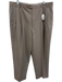 Zanella NWT Size 38 Tan Wool Solid Dress Pleat Men's Pants Tan / 38