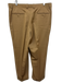 Zanella Size 38 Tan Wool Solid Dress Cuffed Men's Pants Tan / 38