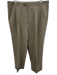Zanella Size 38 Tan Wool Striped Dress Men's Pants Tan / 38