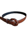 Bloomingdale's Brown Leather Thin Belts Brown / S