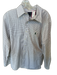 Ralph Lauren Size 16 Red & White Cotton Button Down Logo Long Sleeve Shirt Red & White / 16