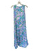 Lilly Pulitzer Size S Lavendar & multi Sleeveless V Neck Maxi Tiered Dress Lavendar & multi / S