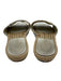 Chanel Shoe Size 38 White, Beige & Black textile upper Tweed Espadrille Sandals White, Beige & Black / 38