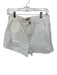 Show Me Your Mumu Size 26 White Cotton Blend High Waist Cut Off Denim Shorts White / 26