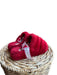 Ugg Shoe Size 8 Red & White shearling Platform Open Toe Mules Red & White / 8