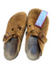 Birkenstock Shoe Size 36 Brown Suede Side Buckle Clogs Brown / 36