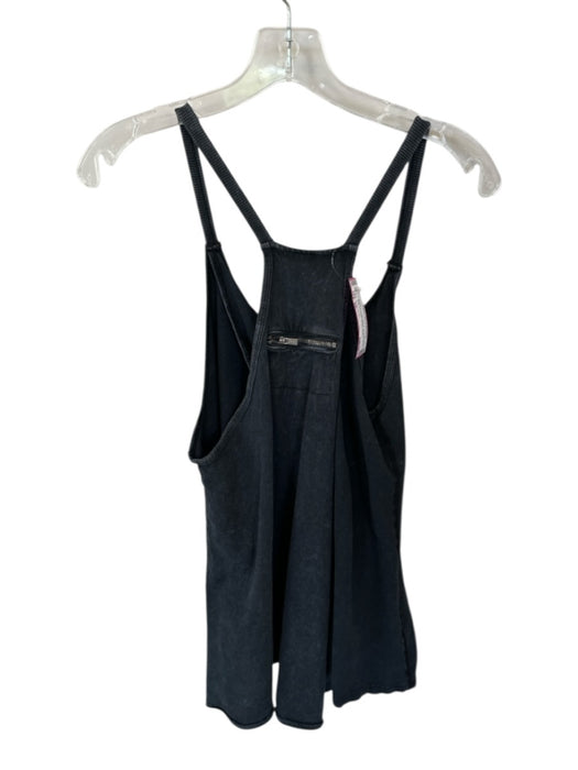 FP Movement Size XS Charcoal Cotton Blend Spaghetti Strap Athletic Dress Charcoal / XS