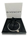 Givenchy Silver Crystal Faux Pearl Pendant Open Hoop Choker Necklace Silver
